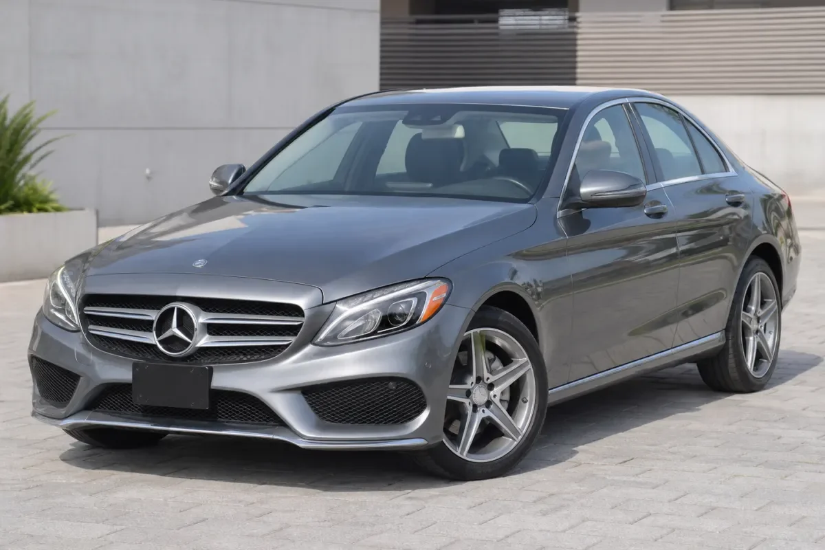 2016 Grey Mercedes-Benz C300 4MATIC demo vehicle